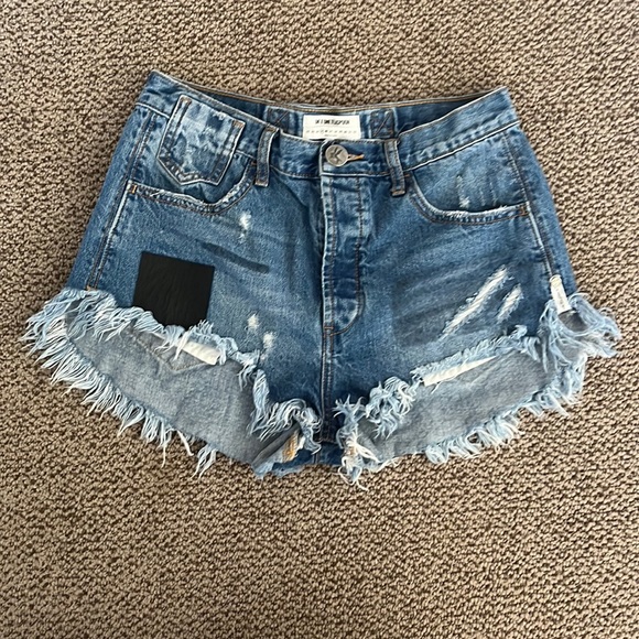 One Teaspoon Pants - One teaspoon jean shorts